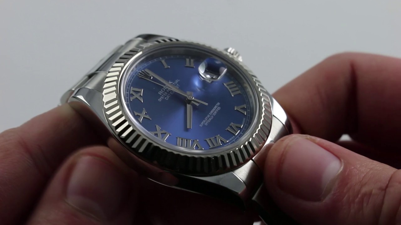 Replica Rolex Datejust II Blue Dial Watches
