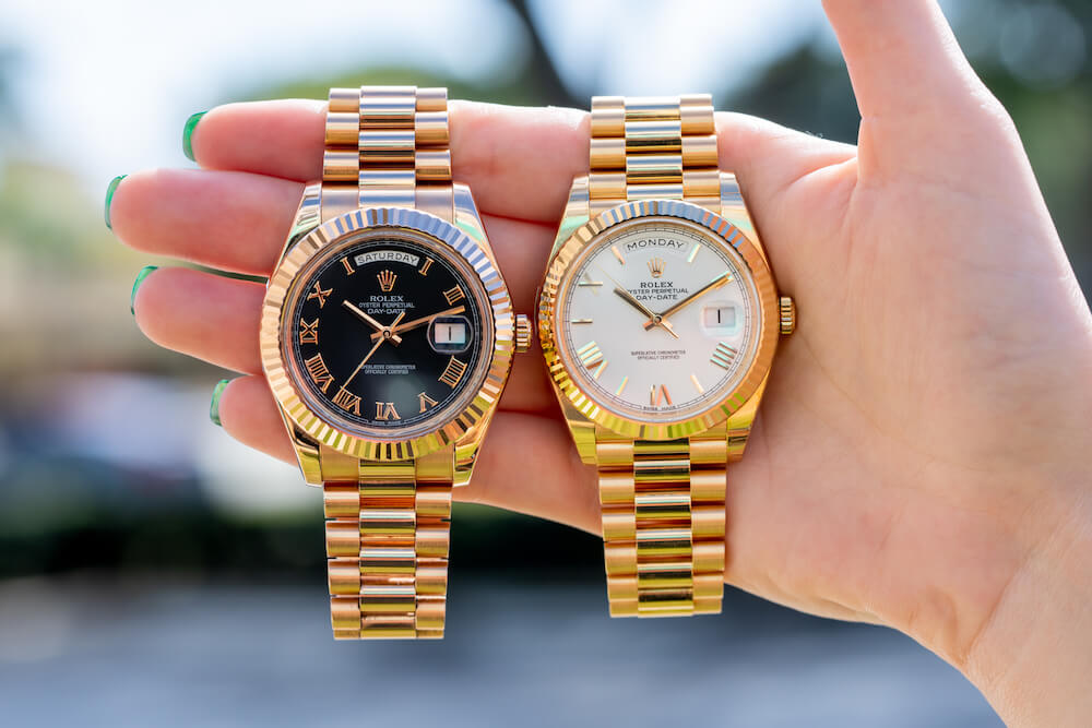 Replica Rolex Day-Date II 41mm Yellow Gold Watch